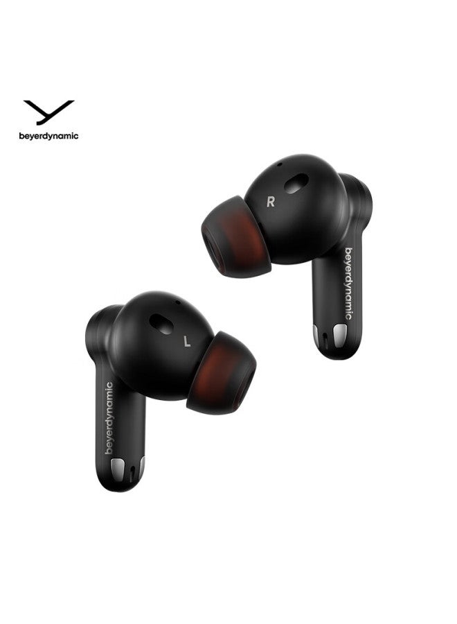 Beyer Dynamic Beyerdynamic Amiron 100 True Wireless Active Noise Cancelling Bluetooth Music Earphones In-ear Style For Android And Apple Universal Bluetooth 5.3 Black - Image 3