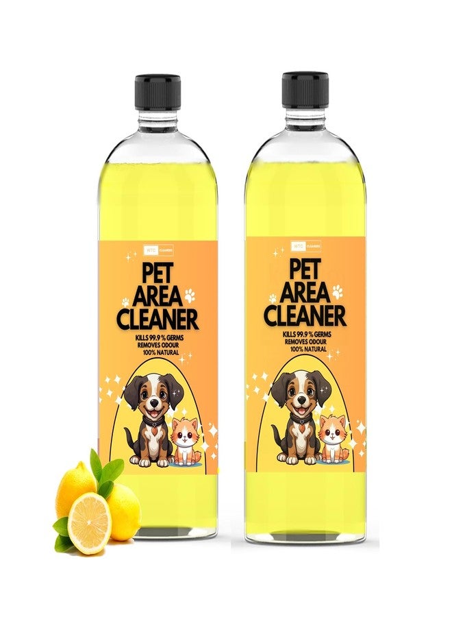 WTC Kennel Wash - 4 in 1 Quick Action-Cleans,Deodorizes, Disinfects & Home,Pet Areas,Garden & Doctor clinics | Dog Potty and Pee Area Cleaner | Urine Odour Remover 1 Litre - Image 1