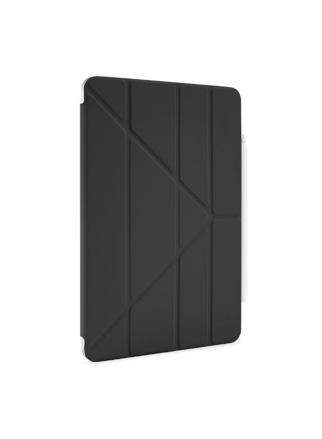Pipetto Origami No.4 Black Folio Case for iPad Pro 12.9 – Premium Protective Accessory, Durable Material, Shock Resistant - Image 1