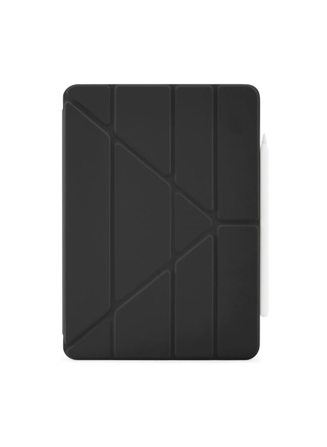 Pipetto Origami No.4 Black Folio Case for iPad Pro 12.9 – Premium Protective Accessory, Durable Material, Shock Resistant - Image 2