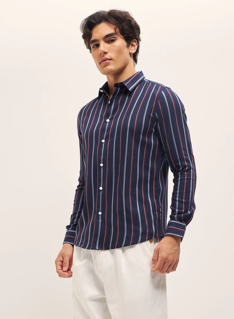 THE BEAR HOUSE  Shirt for Men | Long Sleeve, Casual & Formal Wear | Soft, Breathable Fabric for Office, Everyday, & All-Season Use in Classic & Trendy for Men | Best Price UAE