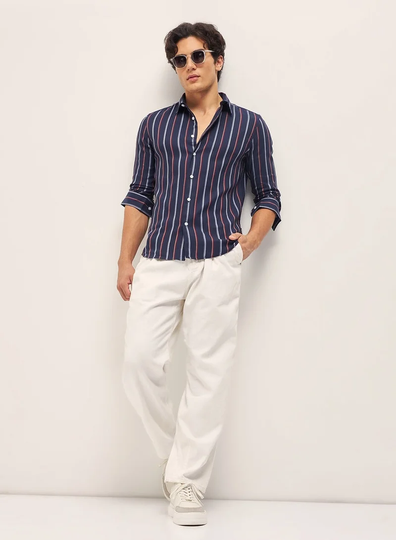 THE BEAR HOUSE  Shirt for Men | Long Sleeve, Casual & Formal Wear | Soft, Breathable Fabric for Office, Everyday, & All-Season Use in Classic & Trendy for Men | Best Price UAE