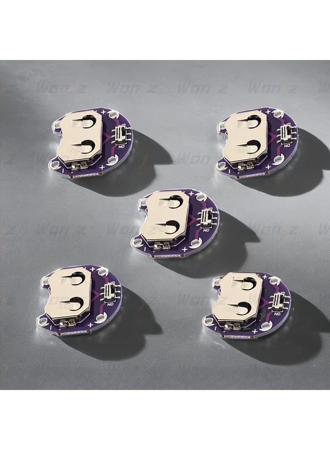 CR2032 Battery Holder Case 5pcs Copper Contact For STM32 ESP32 Raspberry Pi - Image 2