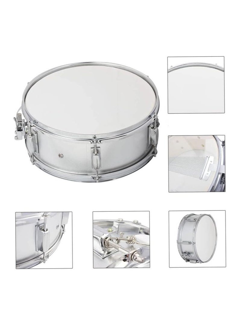 Vitacelli - Marching Drum Silver Steel Band Drum 60X60X31CM - Image 1