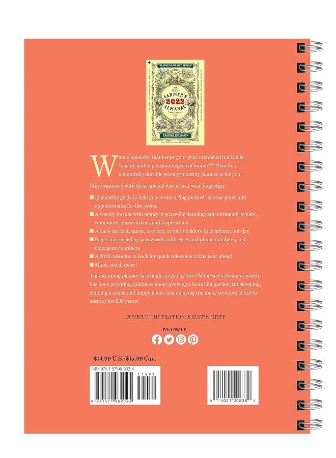 The 2022 Old Farmer's Almanac Planner - Image 2