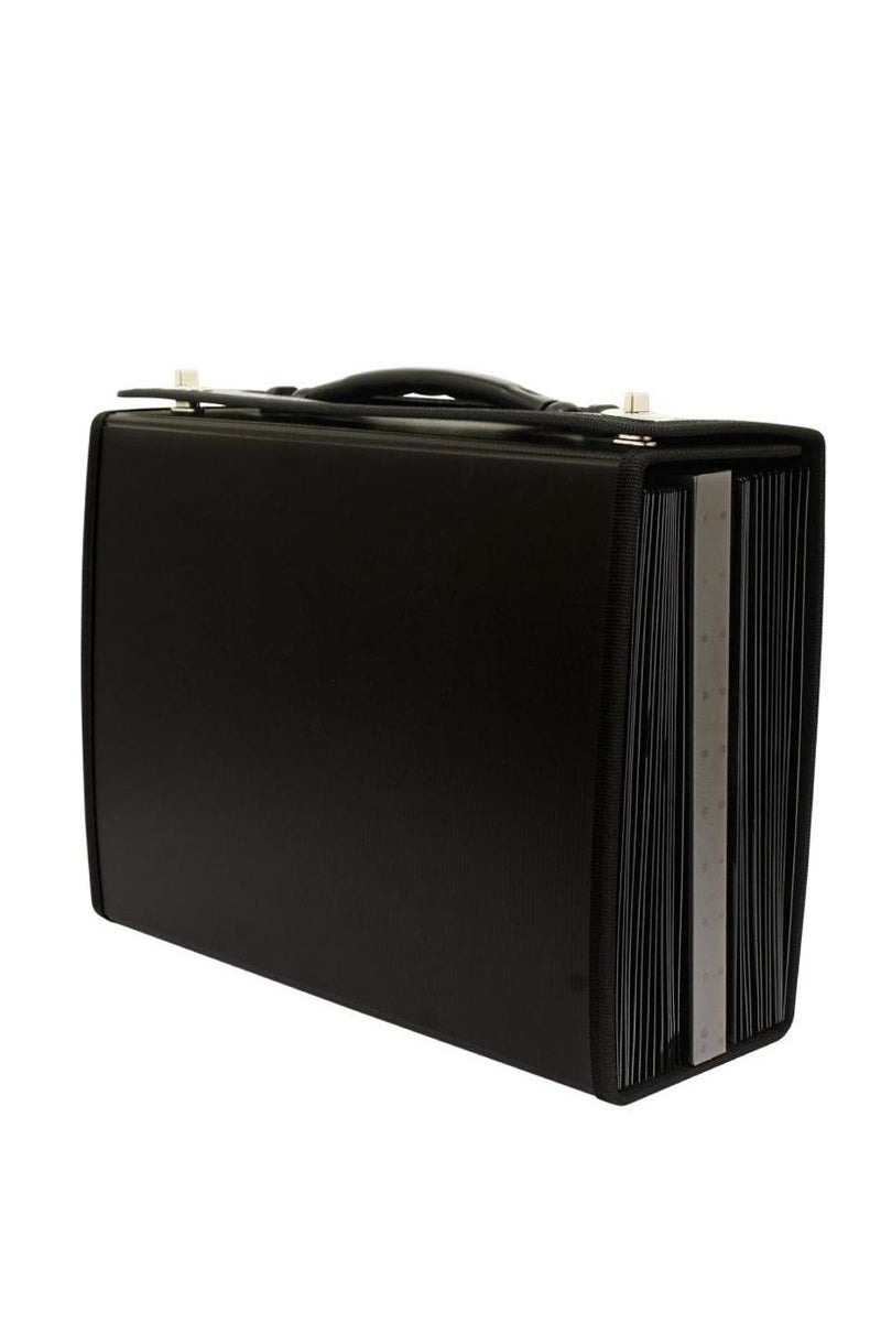 Generic Expanding File with Division A426 Pockets Black  - Image 1