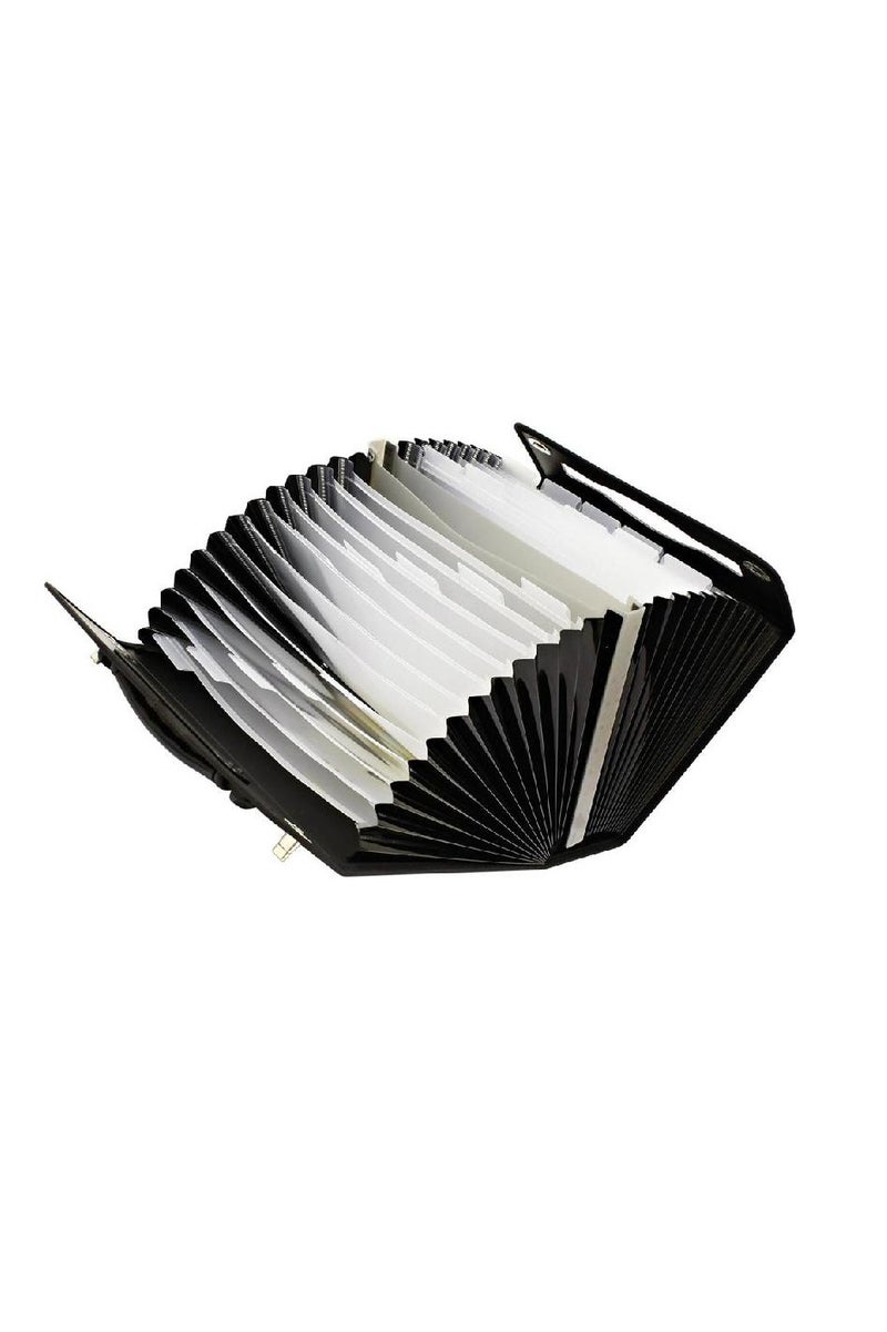 Generic Expanding File with Division A426 Pockets Black  - Image 2