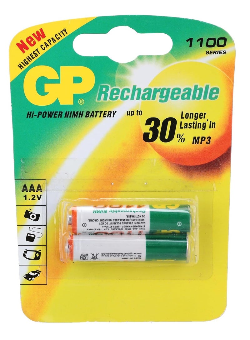 GP Battery For Remote Controls - AAA - 1100 - Image 1