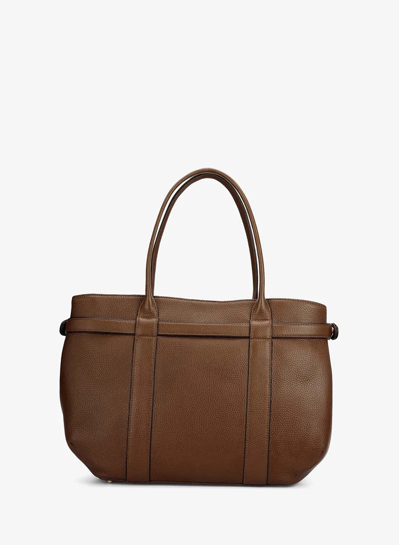 Da Milano Mocha Willow Shoulder Bag (L) for Women | Best Price UAE