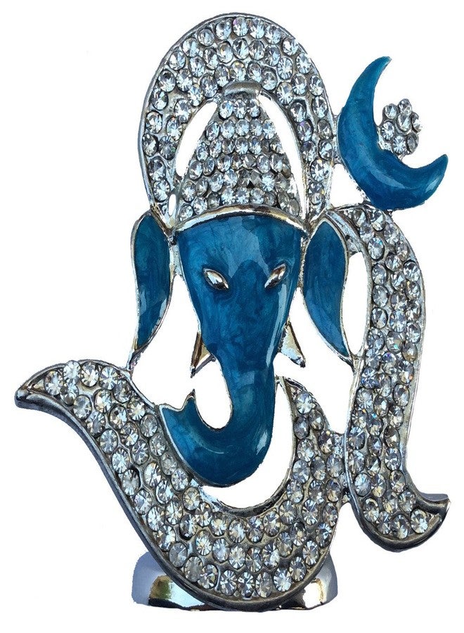 FURE B-Fashionable Om Ganesha Idol (Blue) - Image 1