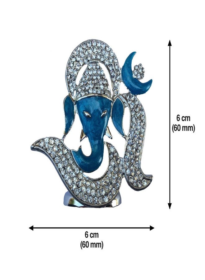 FURE B-Fashionable Om Ganesha Idol (Blue) - Image 2
