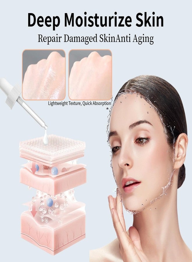 MIZEEYE Peptides Serum For Face, 2 PCS Buffet Multi Peptide Face Serum For Anti-aging, Moisturizing, Fine Lines & Acne. - Image 3