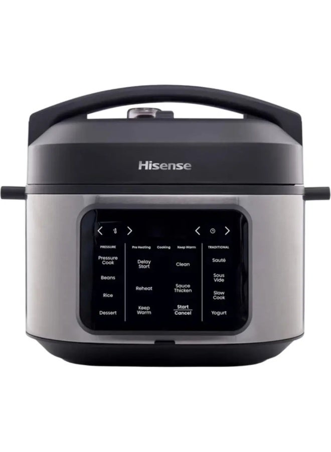 Hisense All-in-One Multi Cooker – HMC6SBK 6 L 1500 W HMC6SBK BLACK - Image 1