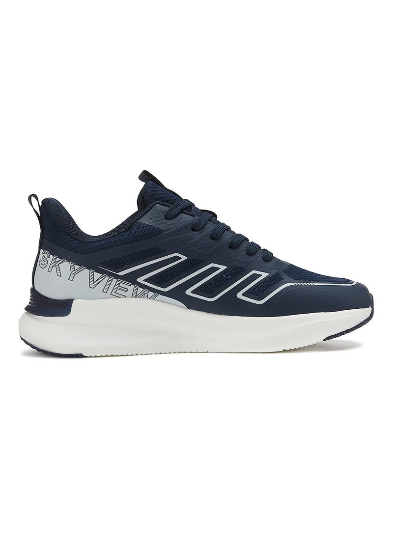 Sky View - Athlesiure Men's Lace Up Walking Shoes Running Comfortable Tennis Breathable Non Slip Athletic Sports Shoes Gym Workout Cross Training Sneakers With Non-Slip Backing - Image 1