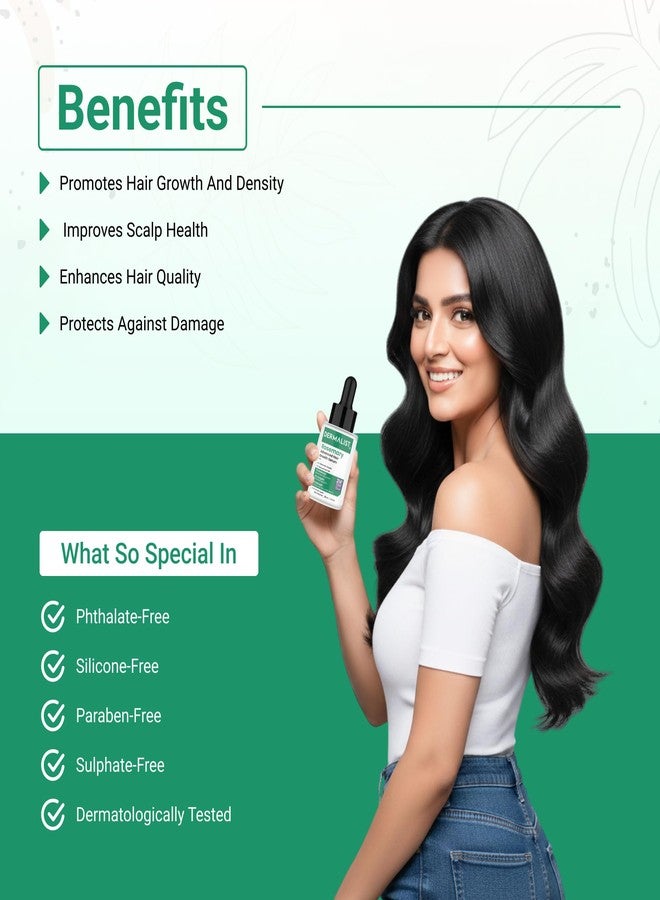 Dermalist Rosemary Advanced Hair Growth Serum with Redensyl, Anagain, Baicapil, Biotin for Women and Men, 30 ml, 2 Pack - Image 3