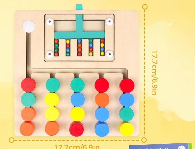 MAGIC VAULT Color Matching Puzzle Toy - Montessori Brain Teaser for Kids 3+ - Image 2