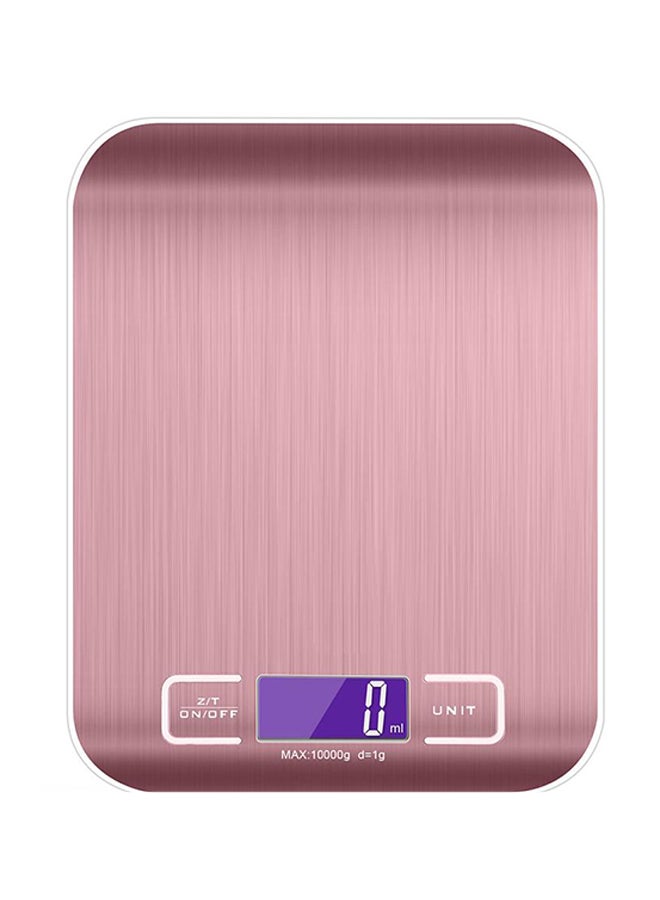 Electronic Digital Weighing Scale Pink 18centimeter - Image 1