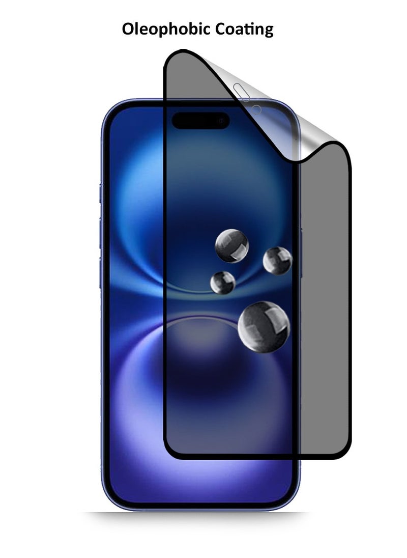 OMAKER Apple iPhone 16 Matte Ceramic Privacy Screen Protector Film  - Image 4