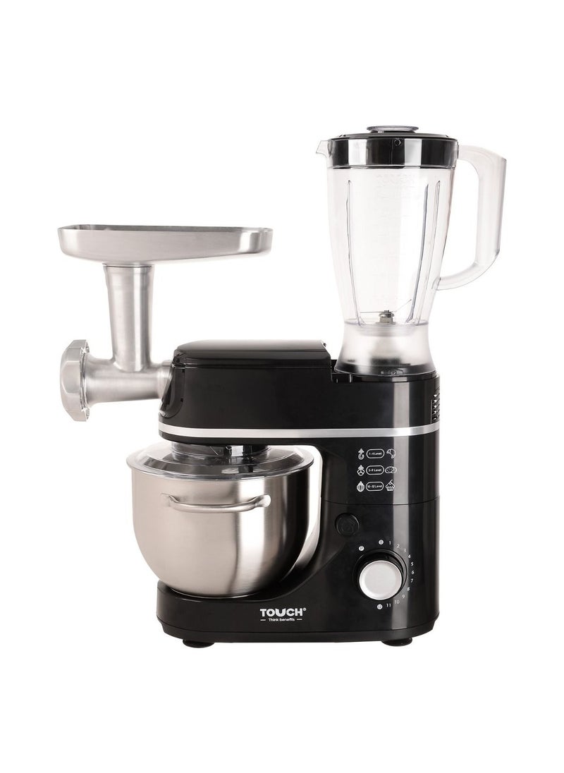 Touch Premium Plus Stand Mixer 1200 Watts 5 Liters, Chopper, Mixer, Direct 40567  - Image 1