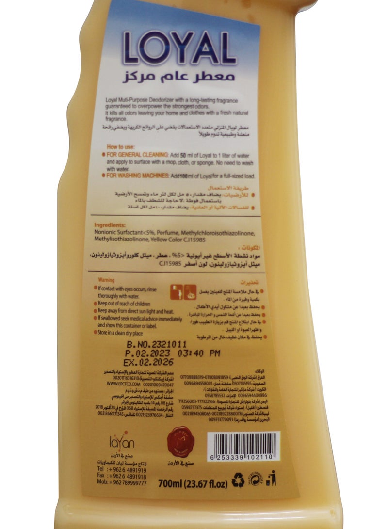 loyal Multi-Purpose Household Deodorizer Concentrated Gel, Tropical Fruits, 700mlMulti-Purpose Household Deodorizer Concentrated, Tropical Fruits, 700ml - Image 4