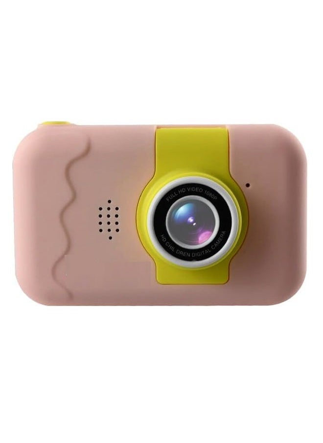 Oteeto - Oteeto OKC02 Kids Digital Camera With 2 Inch LCD Screen and Flip Lens Pink - Image 1