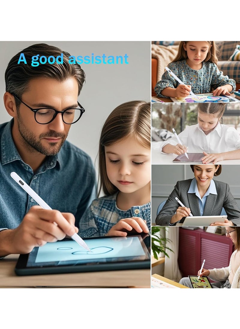 Generic - Stylus Pen for iPad (2018-2024) – 26-Hour Battery, Palm Rejection, One-Touch Activation, Compatible with iPad Pro, Air, Mini & iPad 6-10 Gen - Image 1
