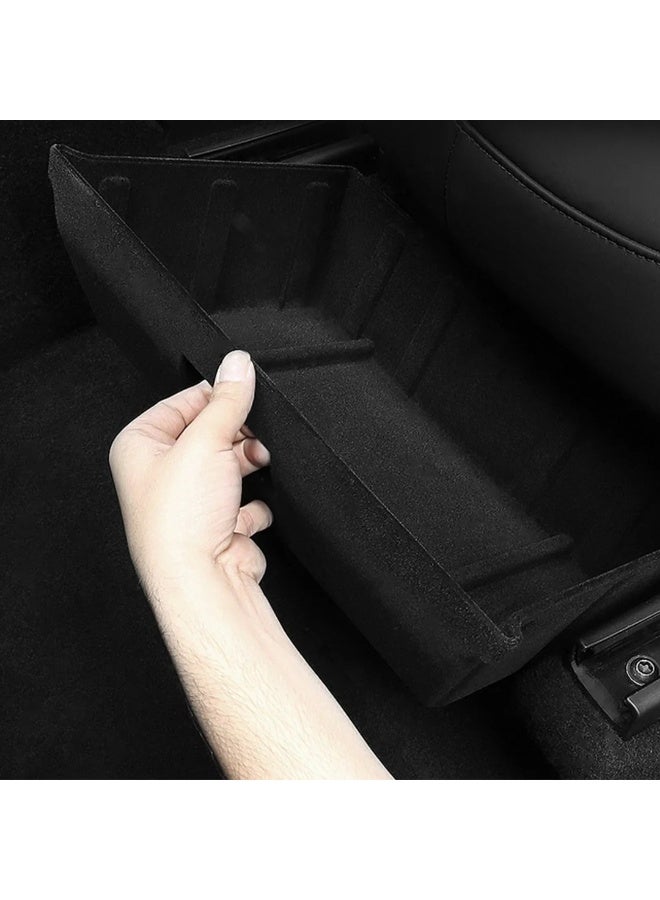 أتش بي أس صندوق تخزين أسفل المقعد لسيارات تسلا – منظم مخفي لموديل 3 وموديل Y (2017–2023) | لتعظيم مساحة التخزين الداخلية - Image 4