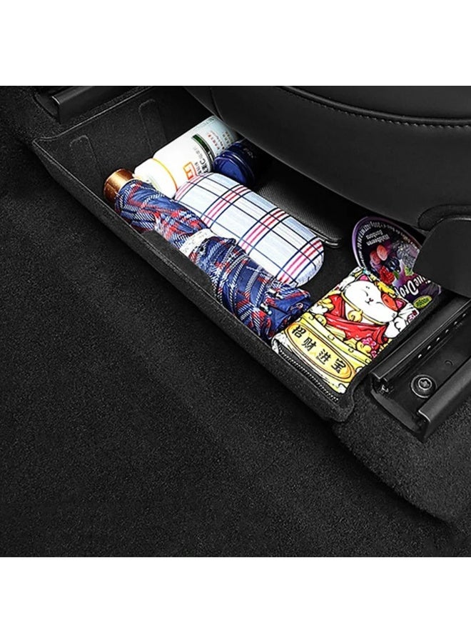 أتش بي أس صندوق تخزين أسفل المقعد لسيارات تسلا – منظم مخفي لموديل 3 وموديل Y (2017–2023) | لتعظيم مساحة التخزين الداخلية - Image 2