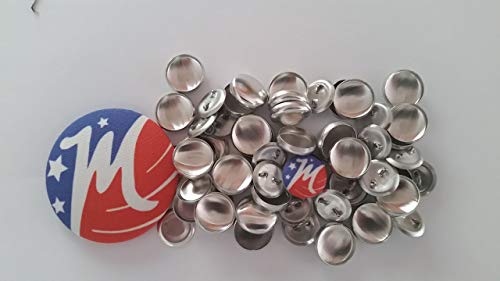 M MAXANT 100 Buttons to Cover - Made in USA - Self Cover Buttons with Flat Backs - Size 24 - Image 3