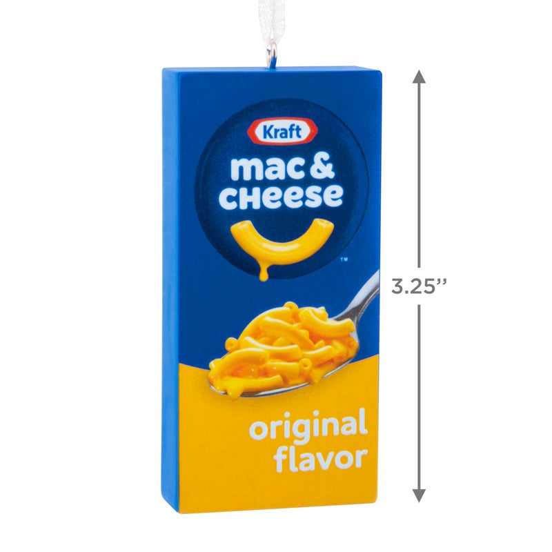 Hallmark Kraft Mac & Cheese Box Christmas Ornament  Food Gifts - Image 4