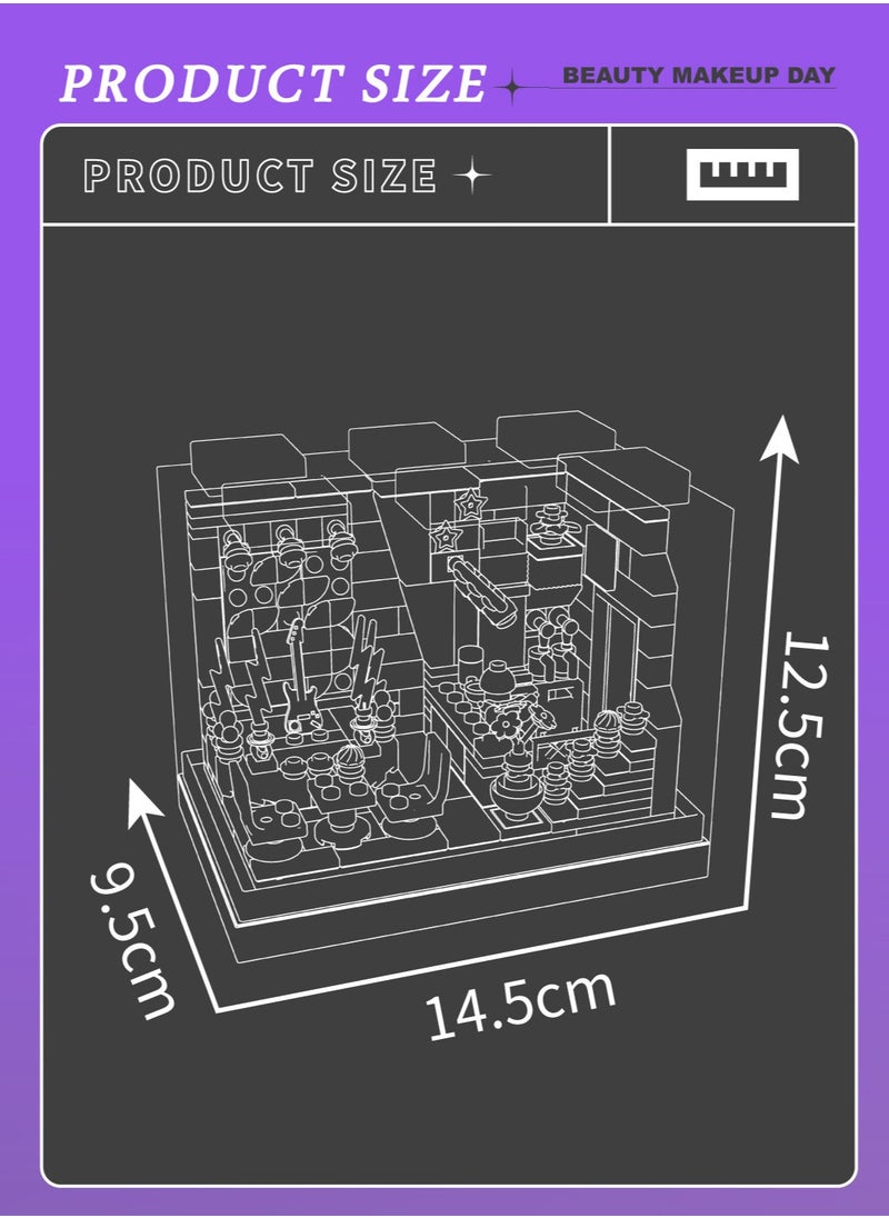 mould king Minecraft City Building Set, Mini World Building Blocks,Building Blocks for Kids， Summer Coffee House Series Building Toy Models, Children's toys, 8+332PCS 24036  - Image 4