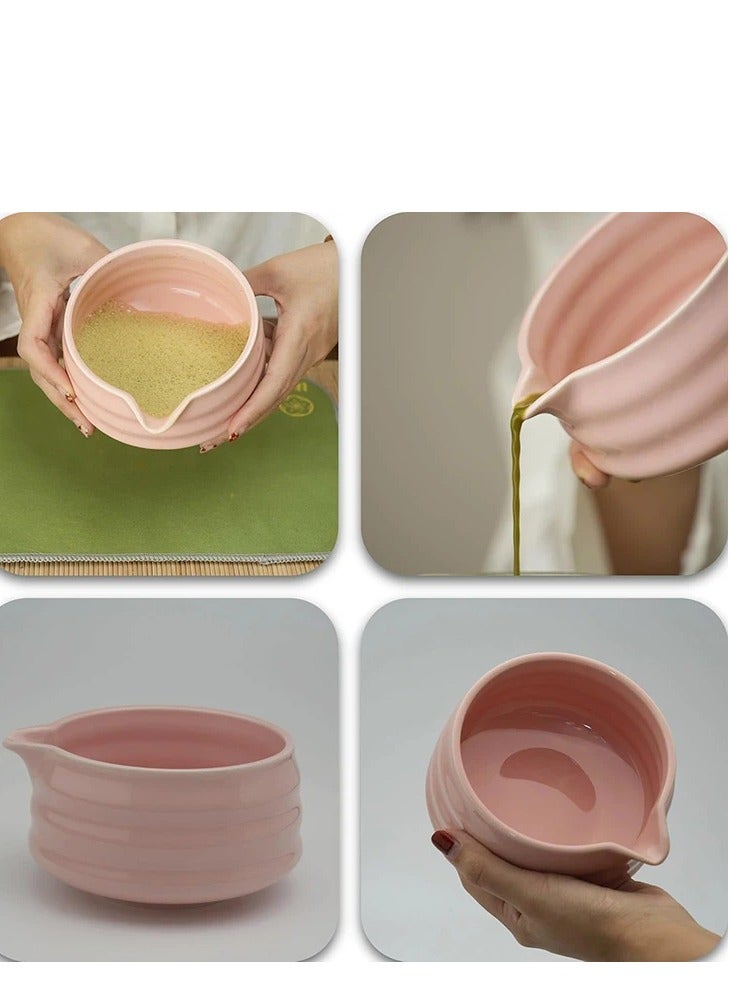 Pink Matcha Whisk Set - Japanese Style