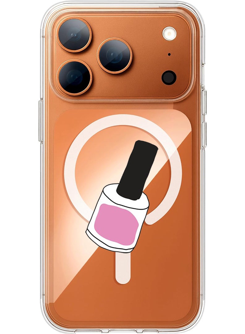 Theodor Magnetic Case for Apple iPhone 17 Pro Compatible with MagSafe Wireless Charging, Shockproof Phone Bumper Cover - Nasa CLassic - Image 1