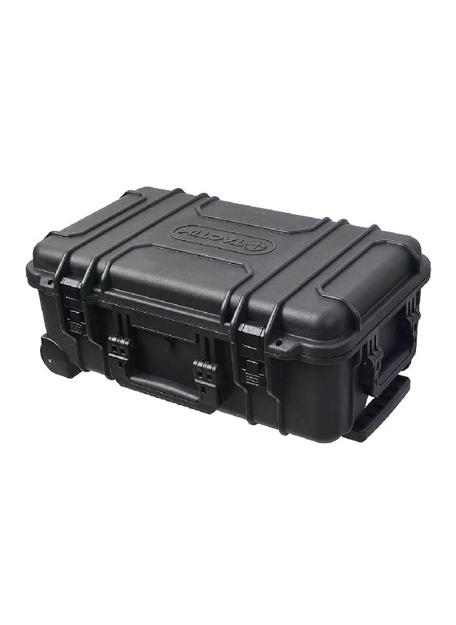 Tactix Portable Rolling Tough Storage Case Black 55.8 x 35.2 cm  - Image 1