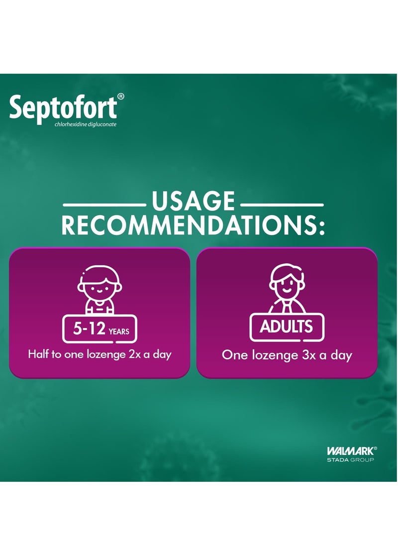 سيبتوفورت سيفتوفورت لوزينج بنكهة العسل والليمون 2 ملغ - 24 قطعة - Image 5