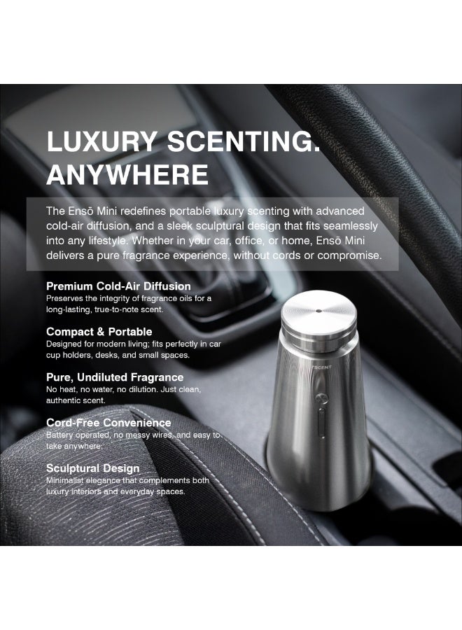 ISCENT Ensō Mini Cold-Air Scent Diffuser For Home Office Vehicle Compatible with 10ml Ensō Bottles - Image 5