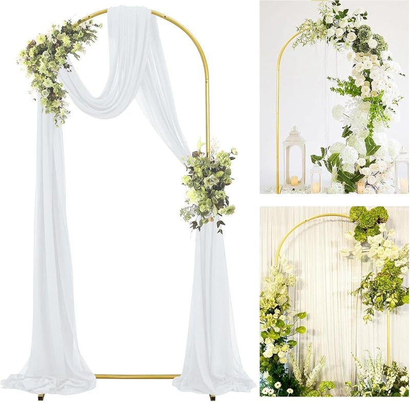 Metal Archway – Moon Gate, Short Style, 1.8x0.8m, for Garden, Wedding, Party Decoration