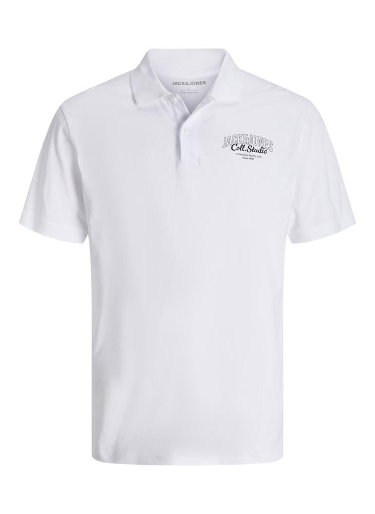 JACK & JONES 3 Pack Of Graphic Polo  - Image 2