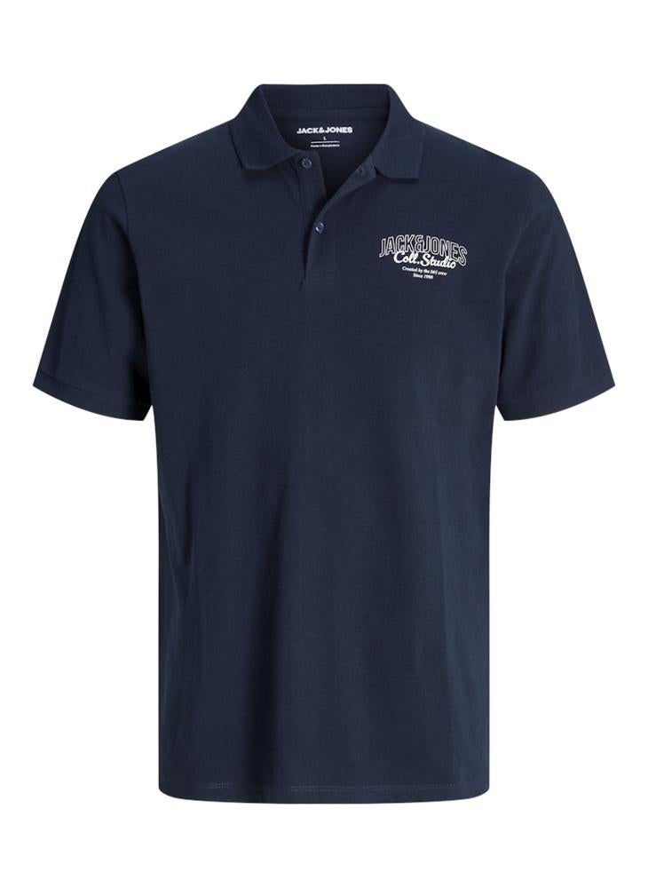 JACK & JONES 3 Pack Of Graphic Polo  - Image 4