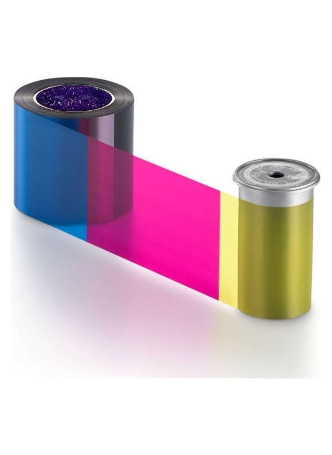 DATACARD - Entrust Sigma 525100-004-S100 Color Ribbon, 500 Images Single Side, 250 Images Double Side, Automatic Adjustments, YMCKT | 525100-004-S100 - Image 1