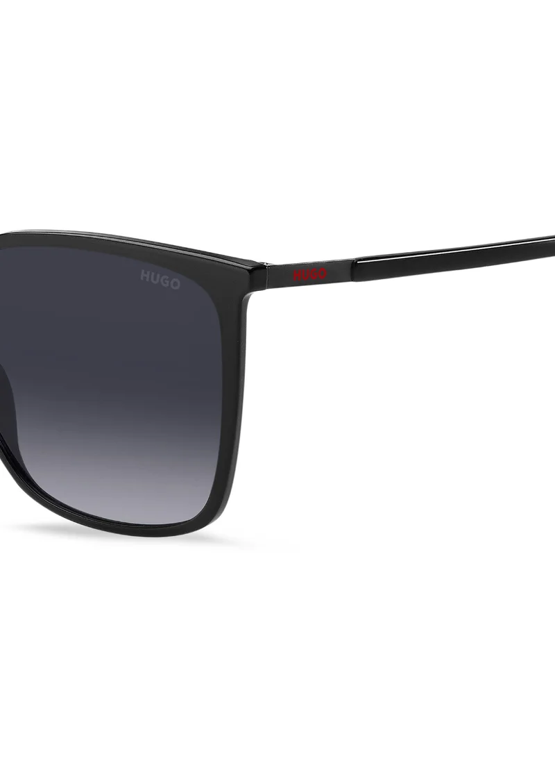 هوجو Women's UV Protection Sunglasses Hg 1275/S Black 50 - Lens Size: 57 Mm
