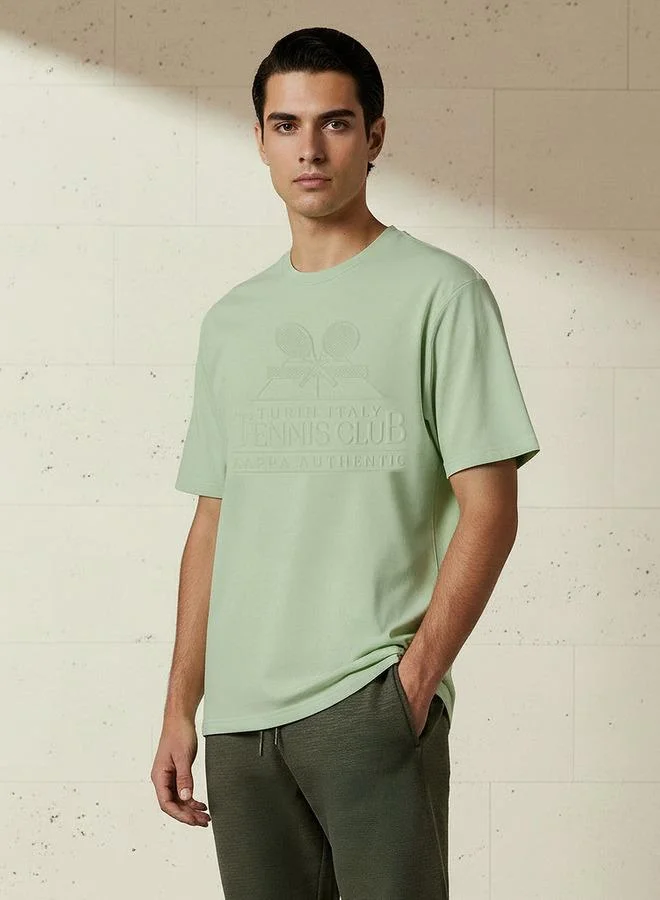 Kappa Kappa Men Embossed T shirt