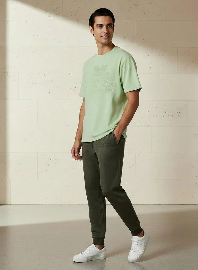 Kappa Kappa Men Embossed T shirt