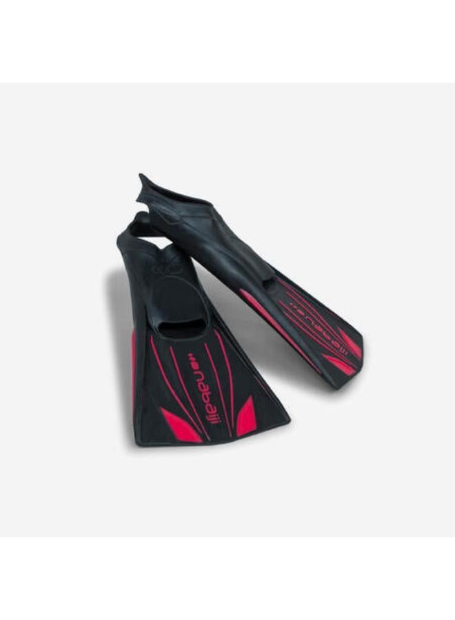 NABAIJI Swimming fins - Topfin black red - Image 1