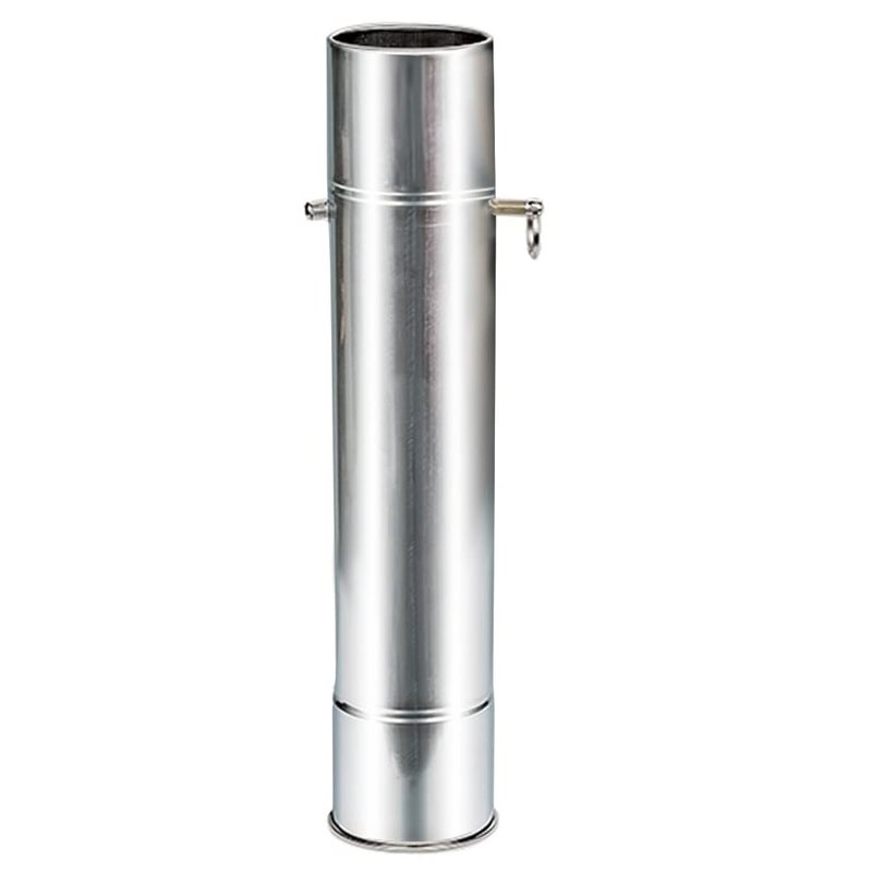 SoloWilder 236 inch Stove Pipe with Damper Thickened Heatresistant Chimney Pipe Fume Extraction 30cm118in