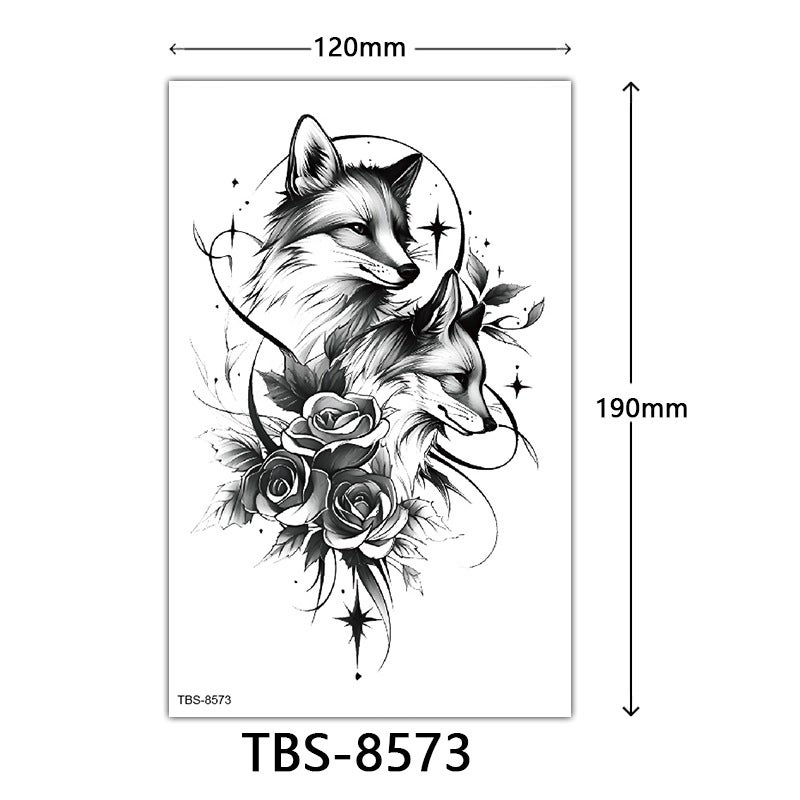 Waterproof Tattoo Stickers Totem Character Animal Tattoo Stickers Manufacturer Spot Tattoo - Image 5