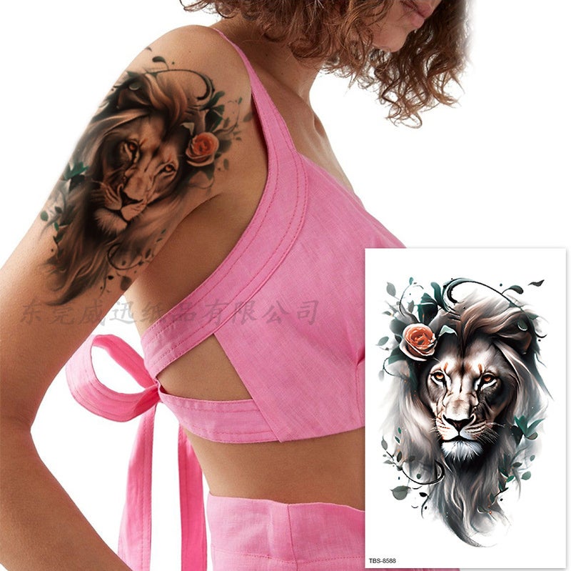 Waterproof Tattoo Stickers Totem Character Animal Tattoo Stickers Manufacturer Spot Tattoo - Image 3