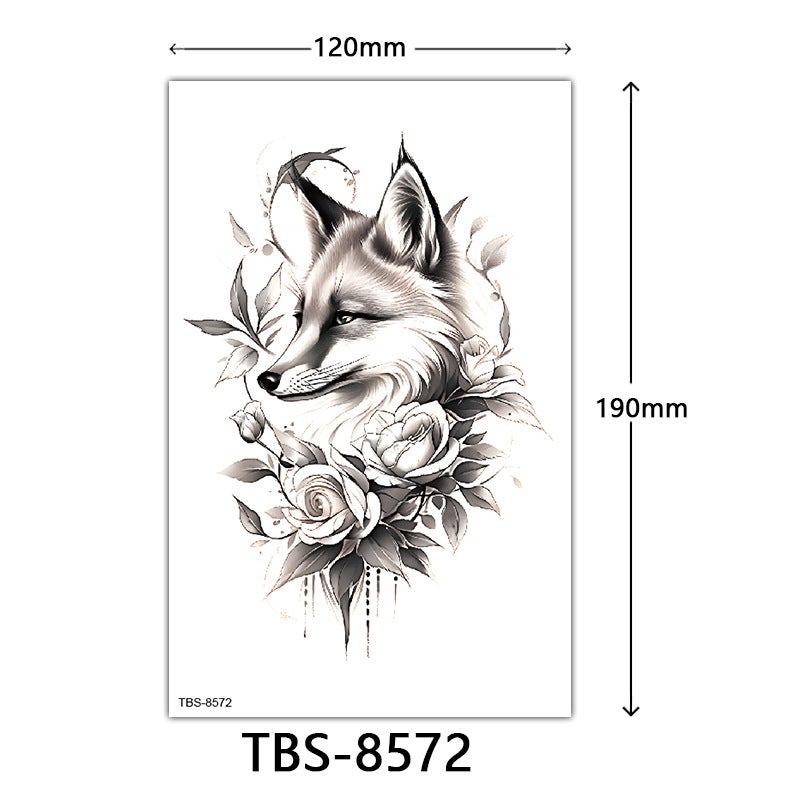 Waterproof Tattoo Stickers Totem Character Animal Tattoo Stickers Manufacturer Spot Tattoo - Image 4