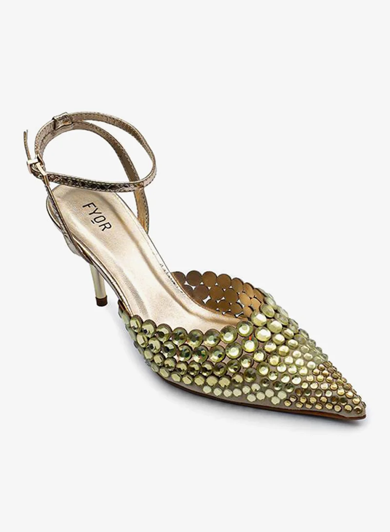 فايور Diamante Detail Pointed Heel BWR 079
