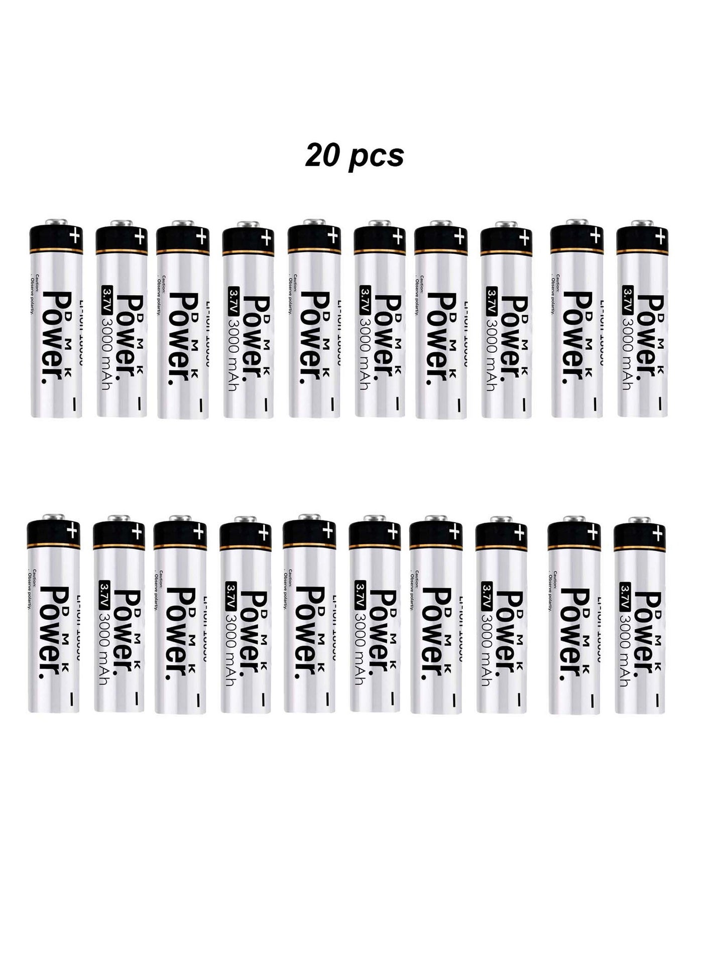 DMK Power DMK Power 18650 Rechargeable Button Top 3000mAh Z4F483DE2172DC540C73CZ